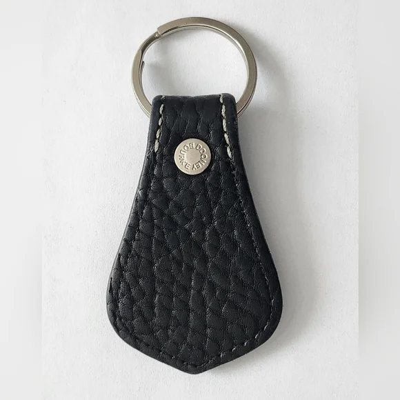 Dooney ID Black Zip Pouch Set